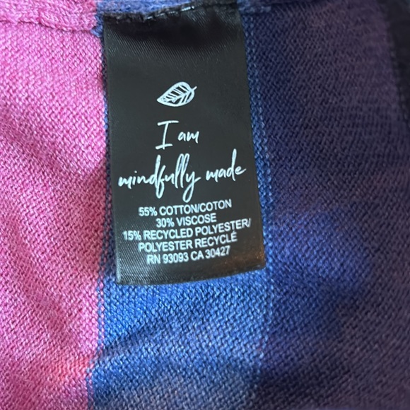 NIC+ZOE Women's Plus Size Jewel Stripes Vital Sweater - Picture 7 of 7